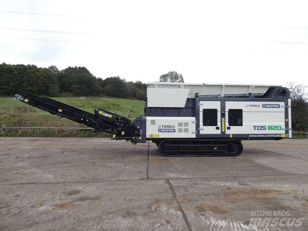 Terex Ecotec TDS 820 Atkritumu smalcinātāji