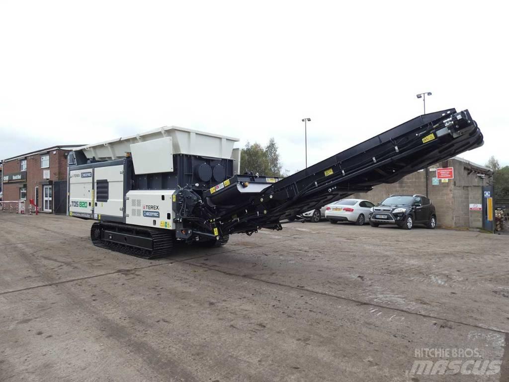 Terex Ecotec TDS 820 Atkritumu smalcinātāji