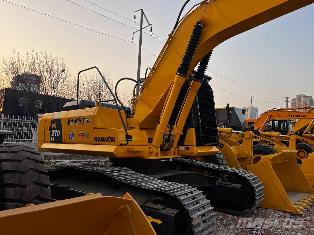 Komatsu PC270 Kāpurķēžu ekskavatori
