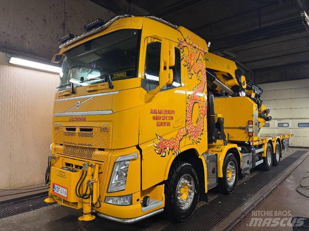 Volvo FH 540 Smagās mašīnas ar celtni