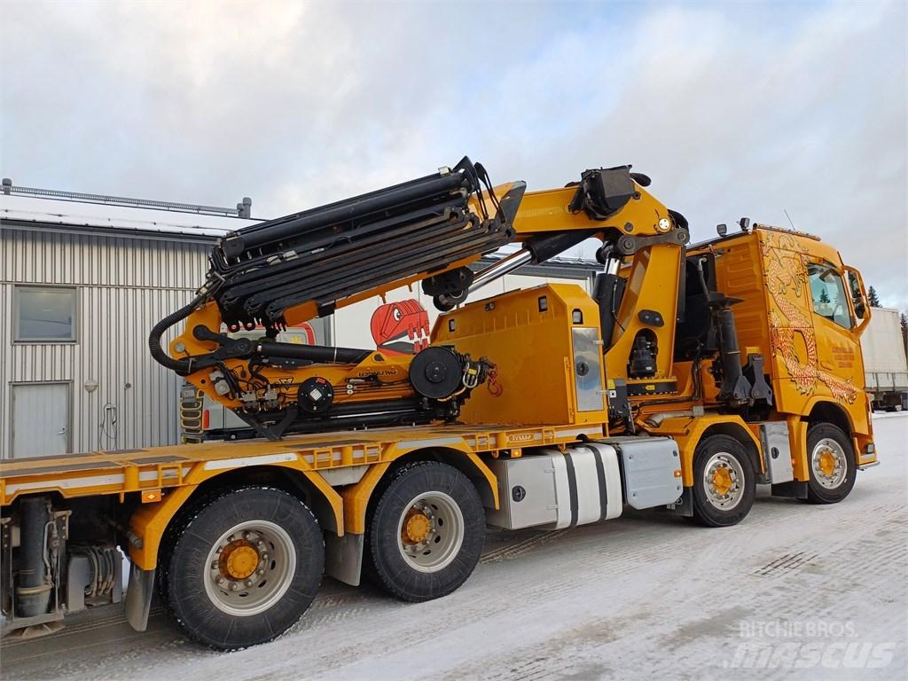 Volvo FH 540 Smagās mašīnas ar celtni