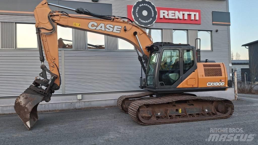 CASE CX180D LC Kāpurķēžu ekskavatori