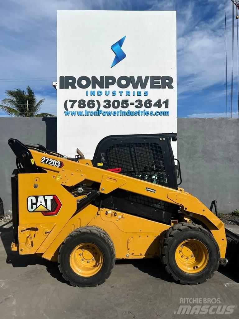 CAT 272D3 Lietoti riteņu kompaktiekrāvēji