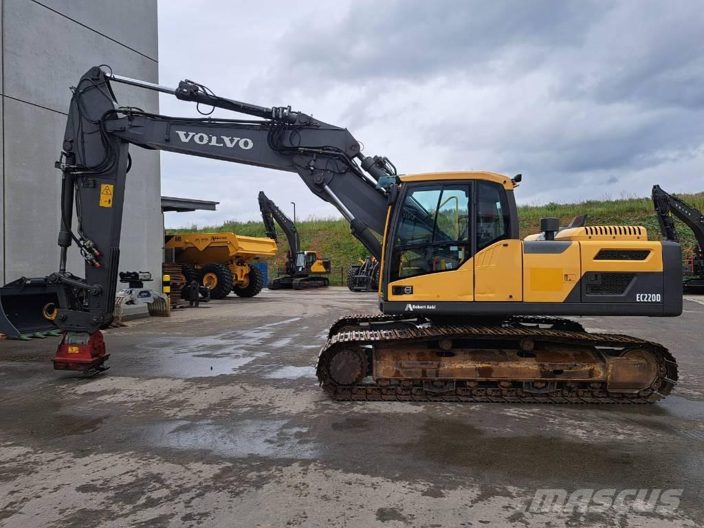 Volvo EC 220 DL Kāpurķēžu ekskavatori