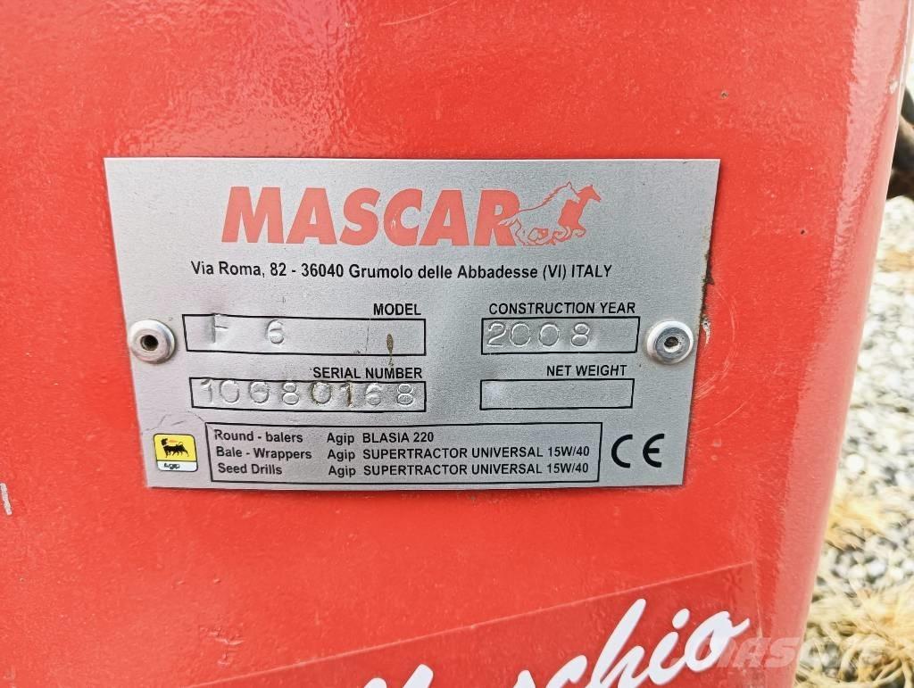 Mascar 6 FILE Precīzās izsējas sējmašīnas 