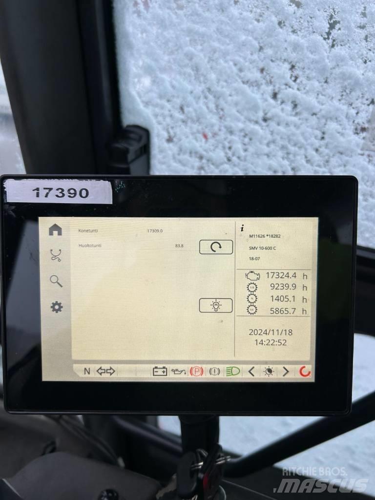 SMV 10-600C Tehnika ar dīzeļa dzinēju