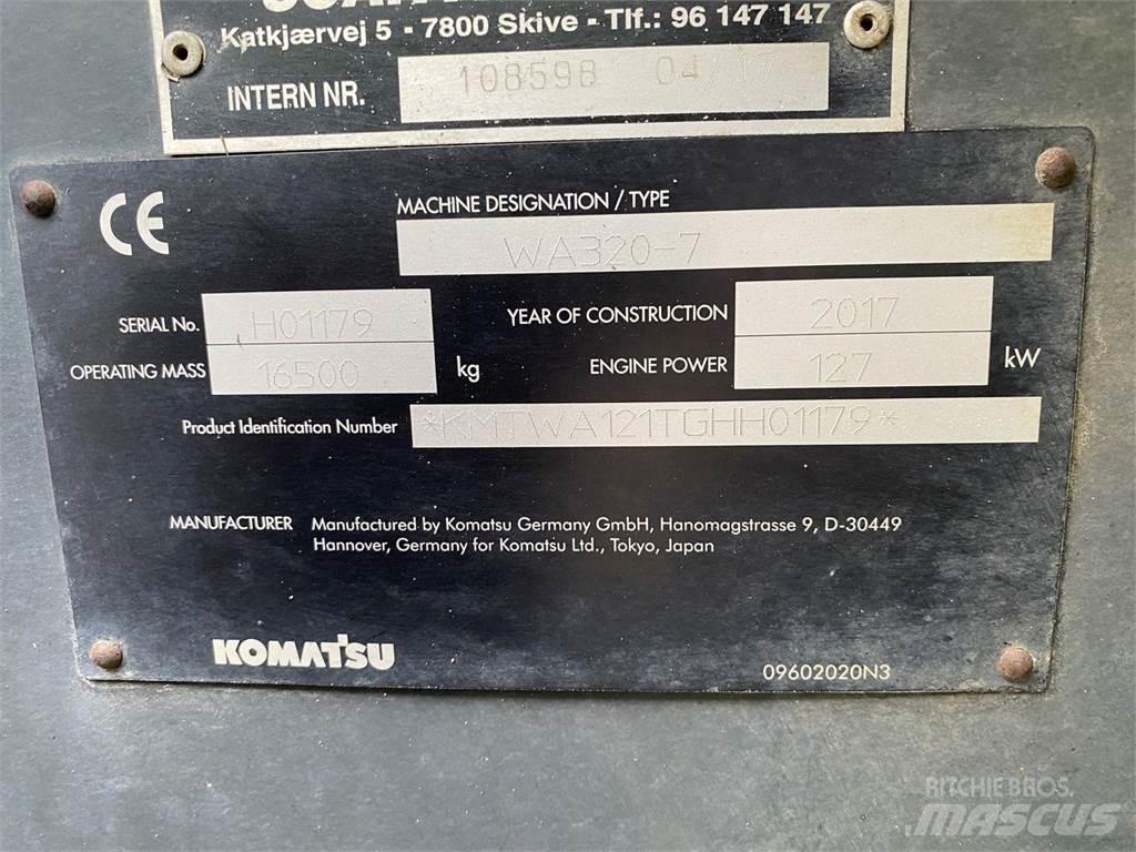 Komatsu WA320-7 Iekrāvēji uz riteņiem