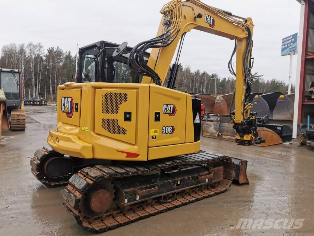 CAT 308 Next Gen Kāpurķēžu ekskavatori
