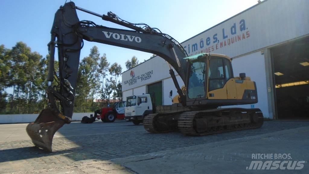 Volvo EC 160 D Kāpurķēžu ekskavatori