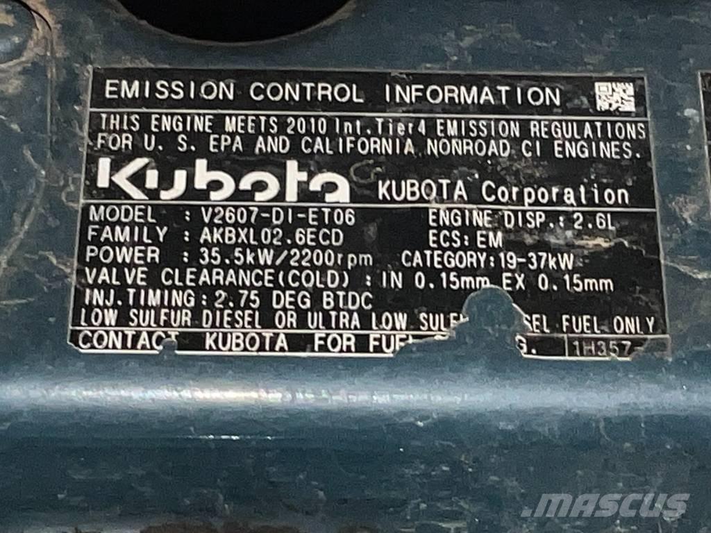 Kubota U 55-4 Mini ekskavatori < 7 t