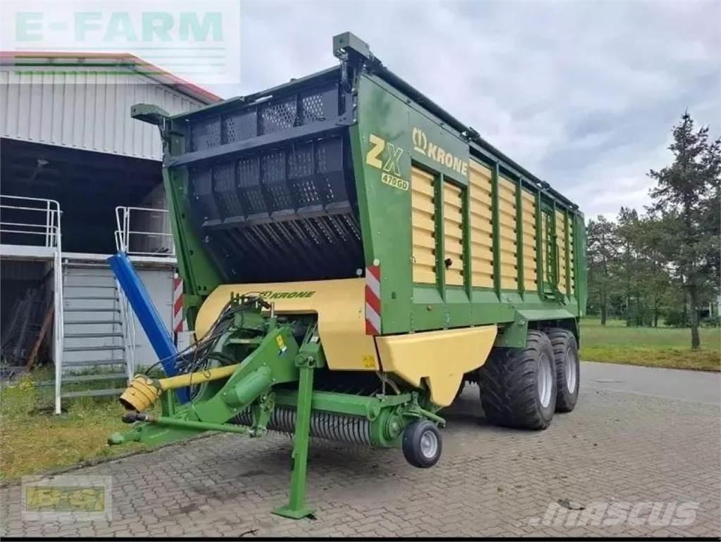 Krone zx 470 gd Citas piekabes