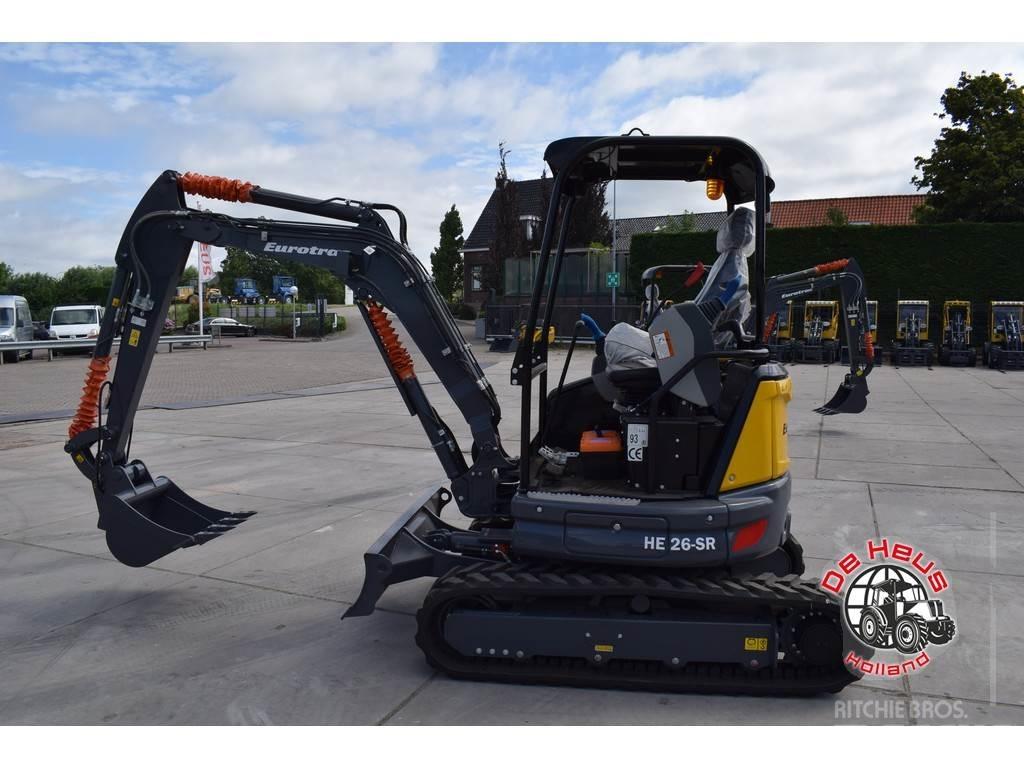 Eurotrac HE26SR Īpašie ekskavatori