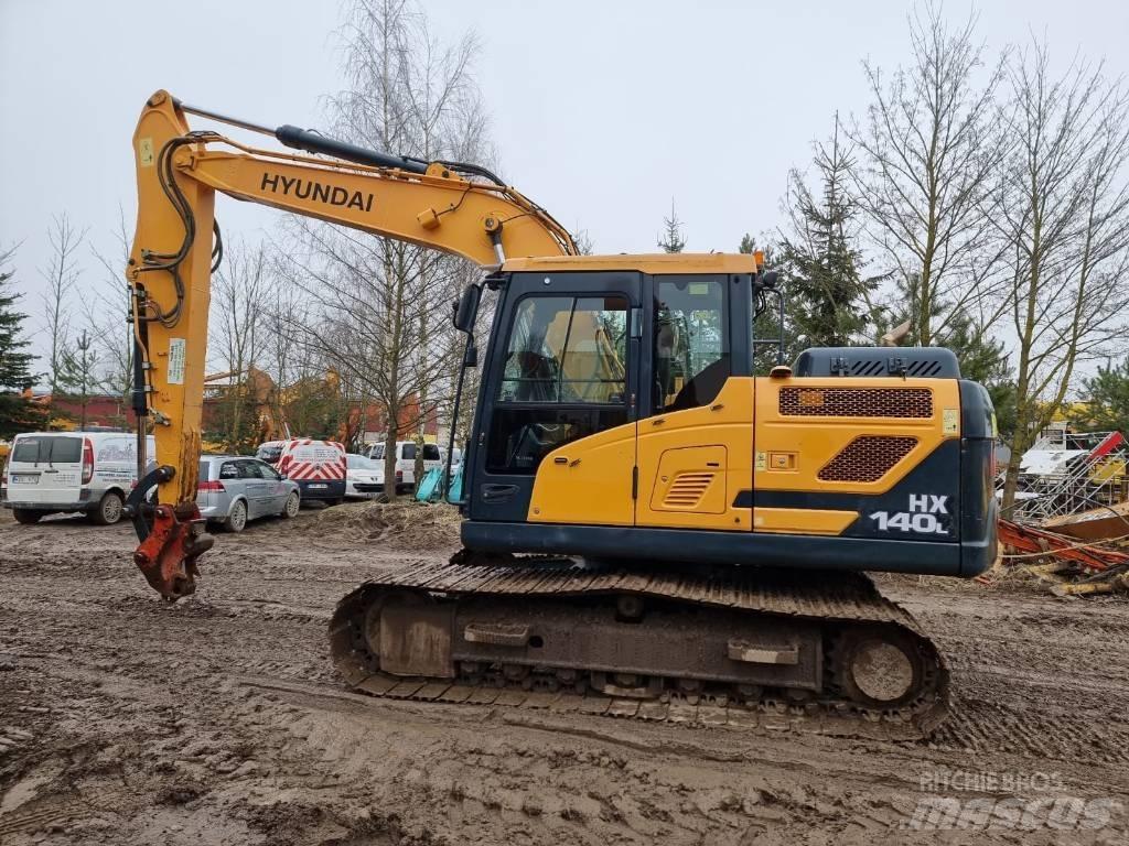 Hyundai HX 140 L Kāpurķēžu ekskavatori