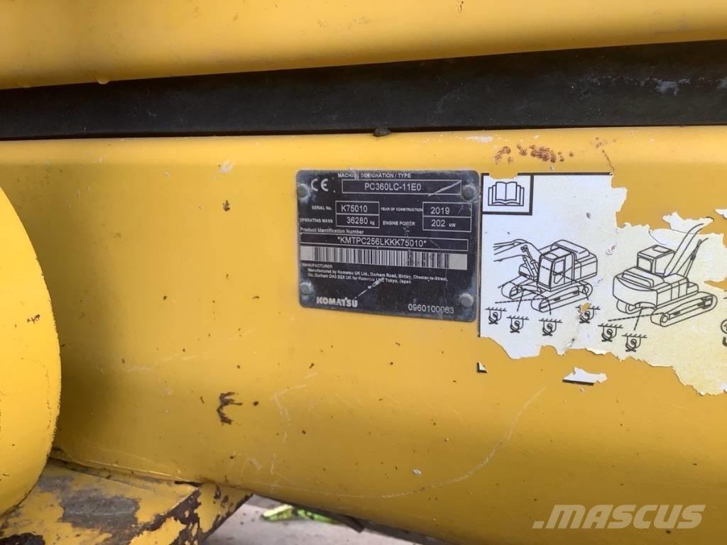 Komatsu PC 360 LC-11 Kāpurķēžu ekskavatori
