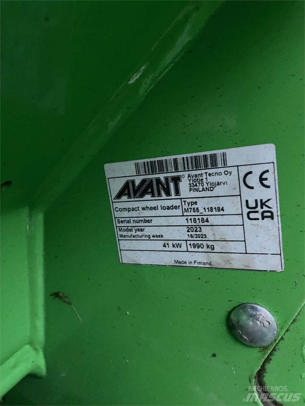 Avant AV 755I Iekrāvēji uz riteņiem