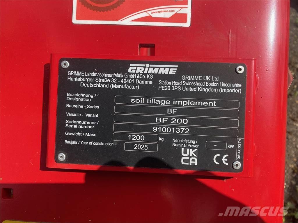 Grimme BF200 Lauksaimniecība- Citi