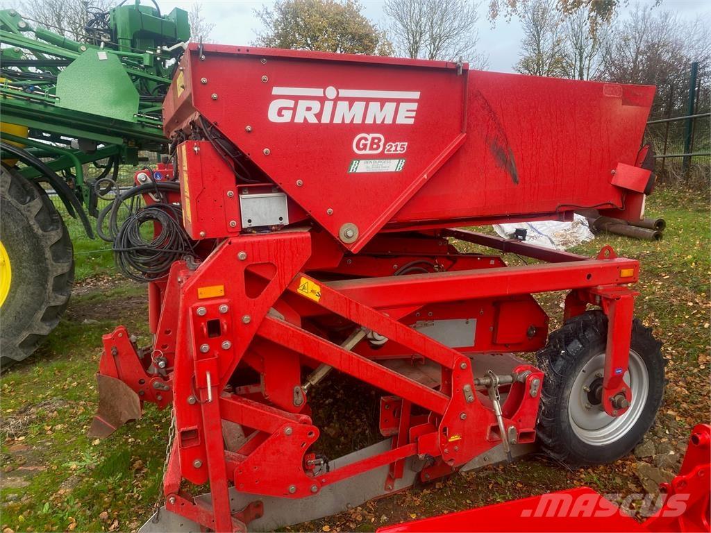 Grimme GB215 Kartupeļu novākšanas kombaini