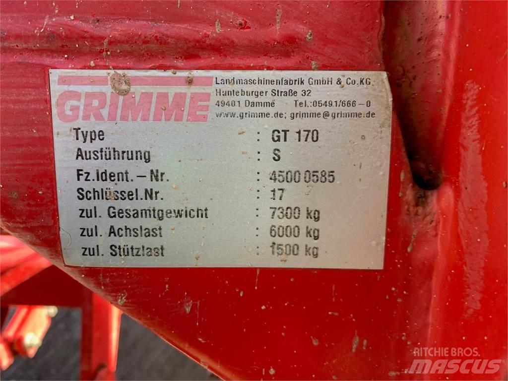 Grimme GT170S Kartupeļu novākšanas kombaini