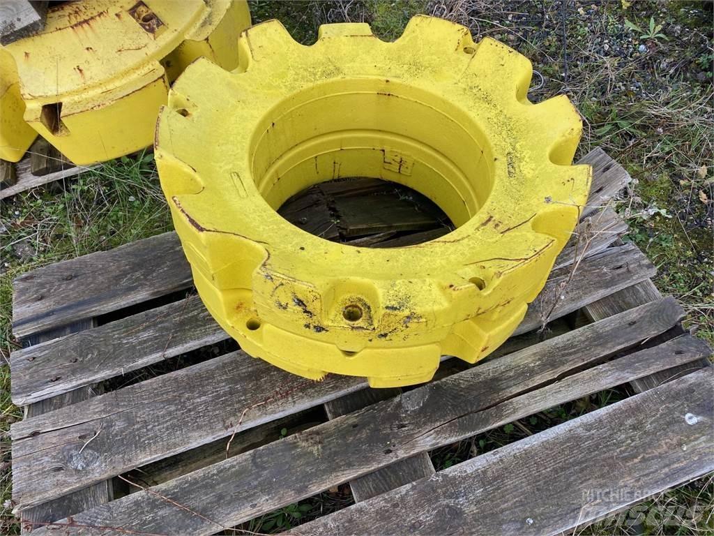 John Deere 600KG Riepas, riteņi un diski