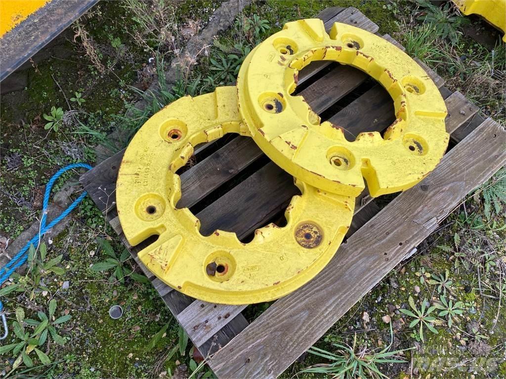 John Deere 600KG Riepas, riteņi un diski