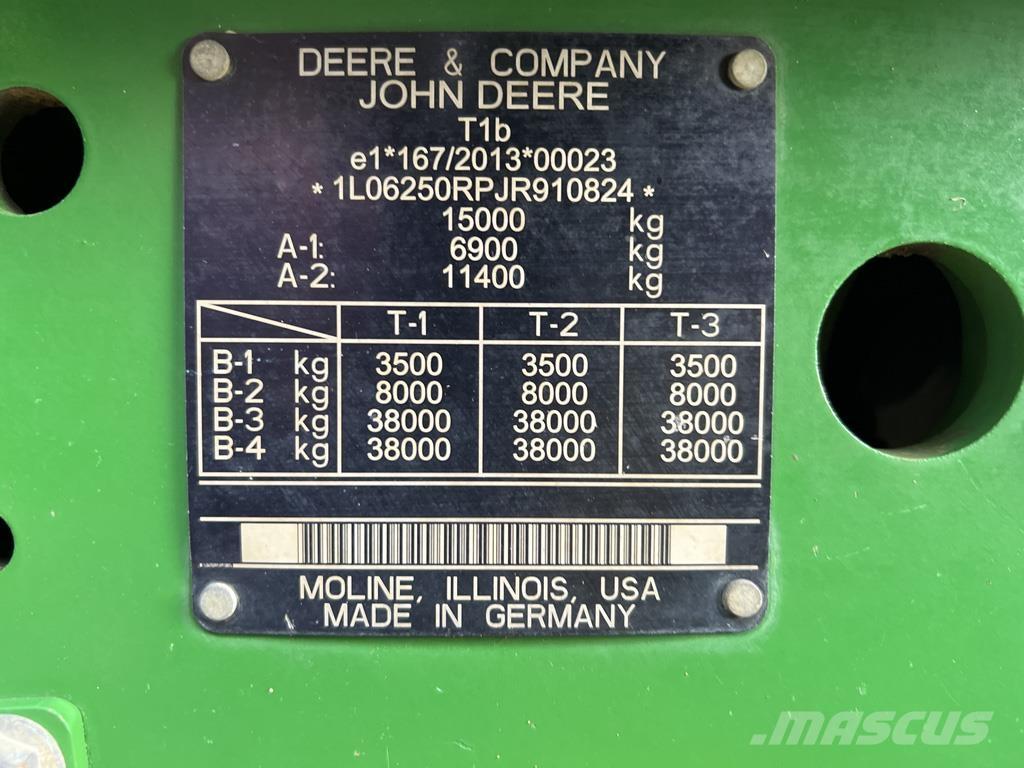 John Deere 6250R Traktori