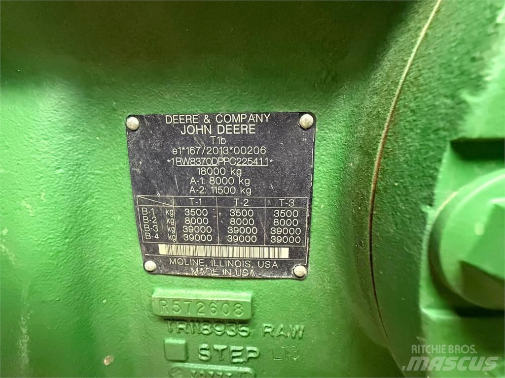 John Deere 8R370 Lauksaimniecība- Citi
