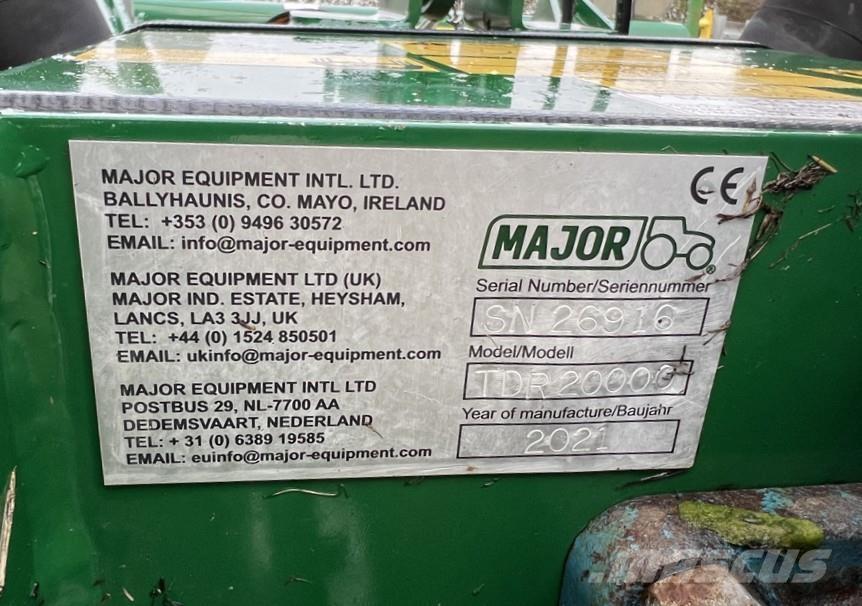 Major TDR20000 Pļaujmašīnas/pašgājēji