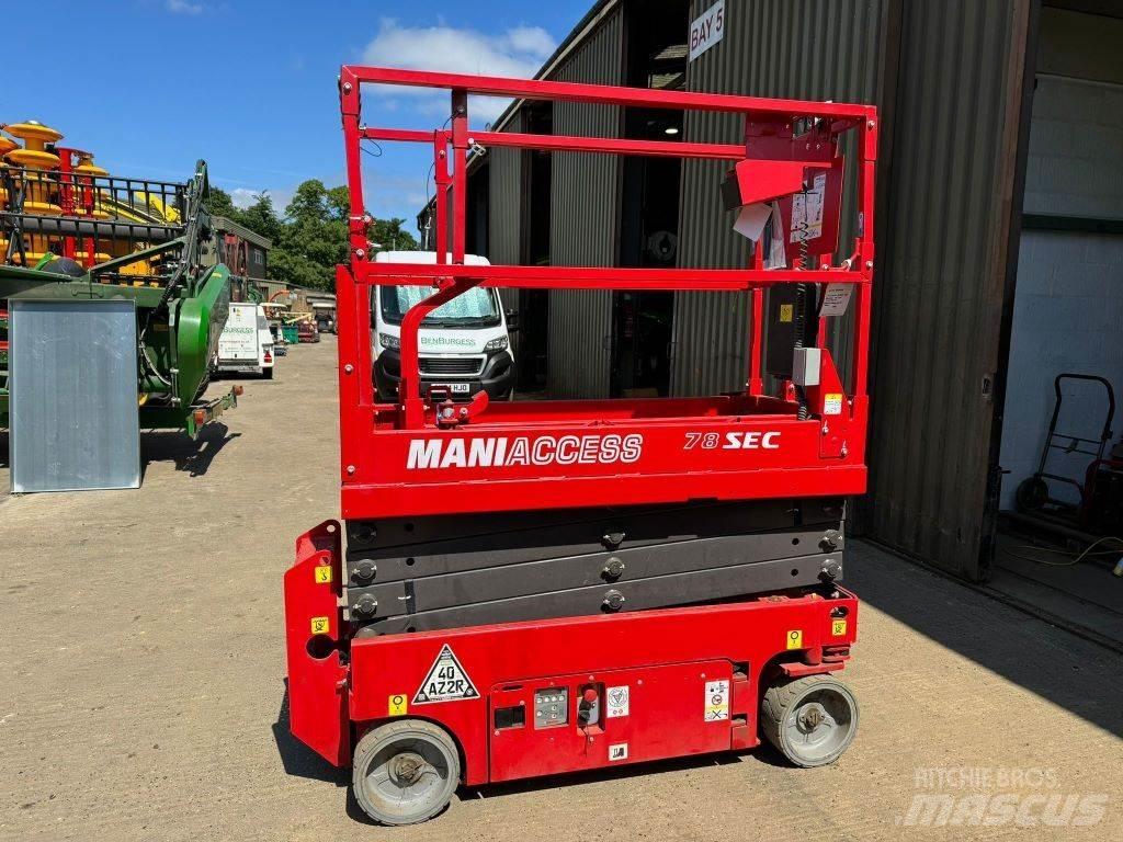 Manitou 78 SEC Šķerveida pacēlāji