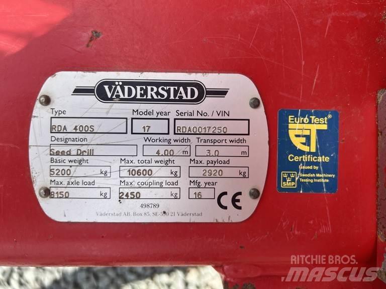 Väderstad RDA400S Sējmašīnas