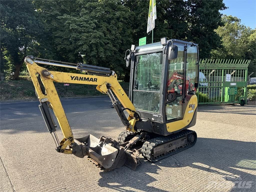 Yanmar SV18 Vidēja lieluma ekskavatori 7 t - 12 t