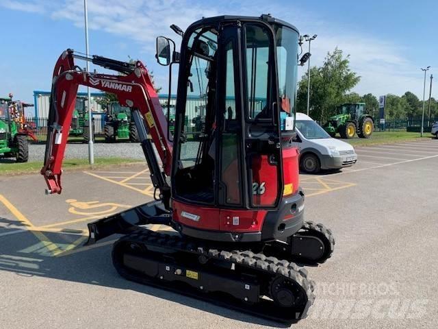 Yanmar VIO26-6 Vidēja lieluma ekskavatori 7 t - 12 t
