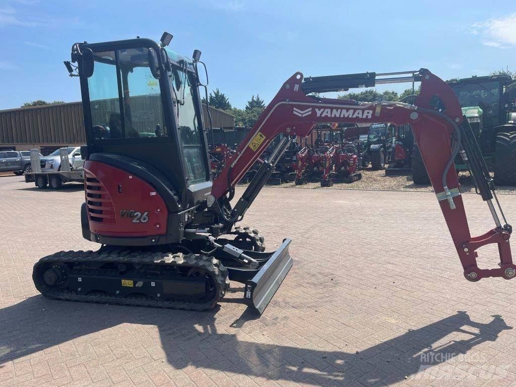 Yanmar VIO26-6 Vidēja lieluma ekskavatori 7 t - 12 t