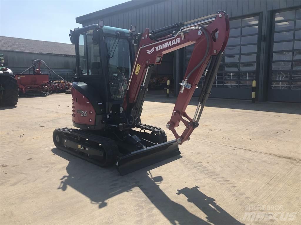 Yanmar VIO26-6 Vidēja lieluma ekskavatori 7 t - 12 t