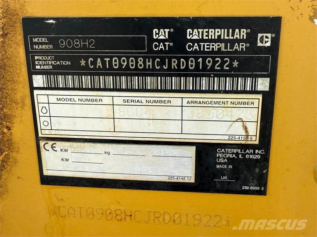 CAT 908H2 Būvniecība- Citi