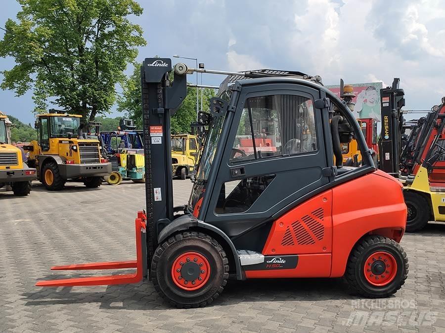 Linde H50D-02 Tehnika ar dīzeļa dzinēju