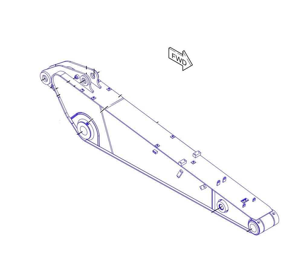 CAT M314F Strēles un kausi