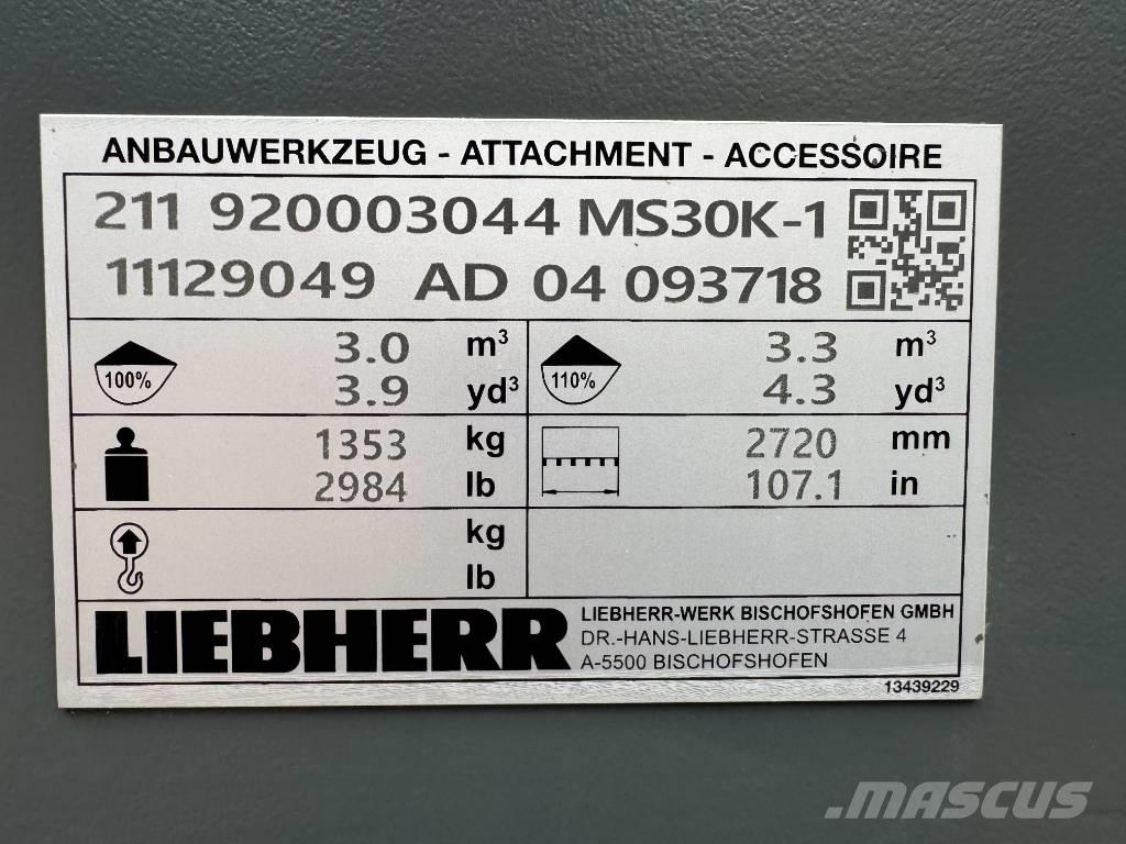 Liebherr L546 Iekrāvēji uz riteņiem