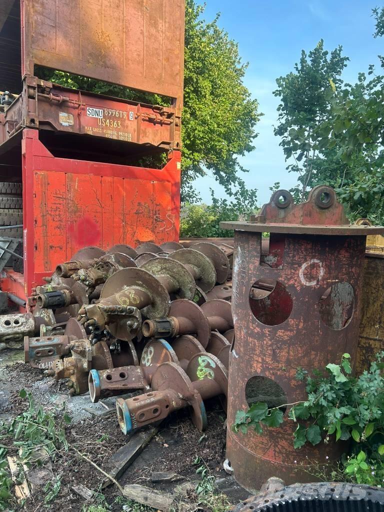  botec bauer Pāļu dzīšanas iekārtu aprīkojums un rezerves daļas