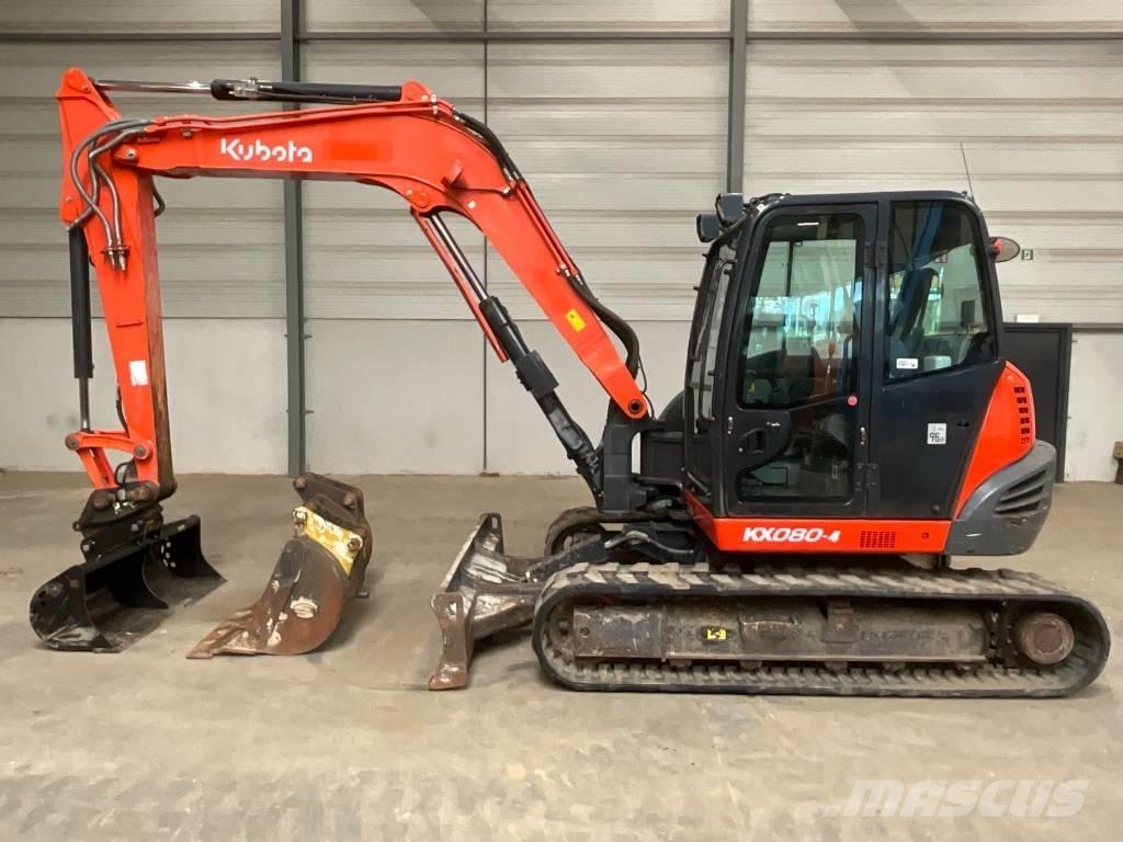 Kubota KX 080-4 Vidēja lieluma ekskavatori 7 t - 12 t