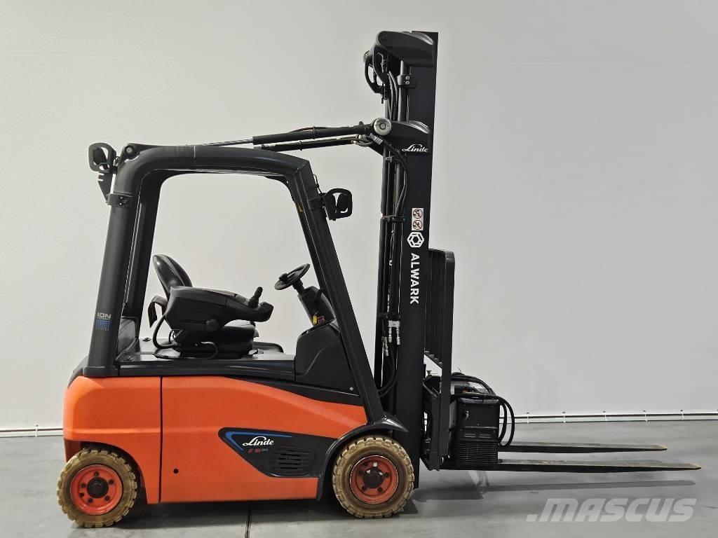 Linde E16P LI-ION Elektriskie iekrāvēji
