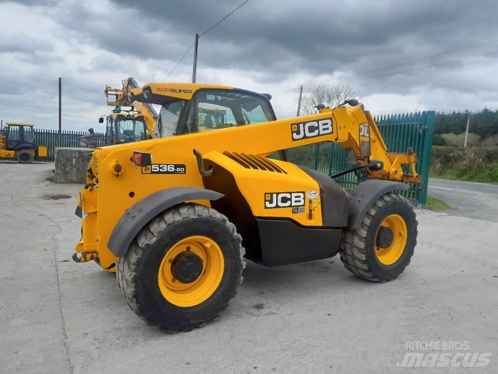 JCB 536-60 Teleskopiskie manipulatori