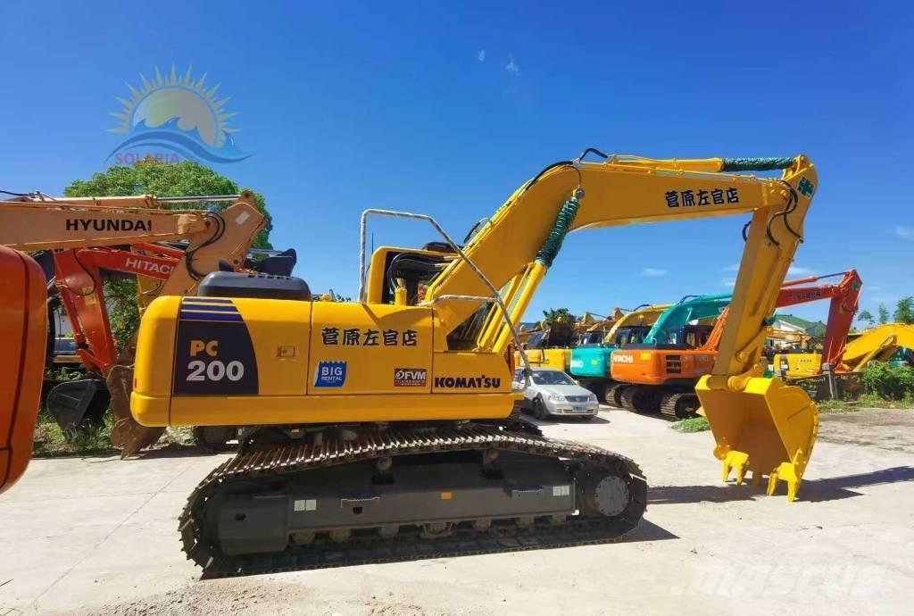Komatsu PC 200-8 Kāpurķēžu ekskavatori