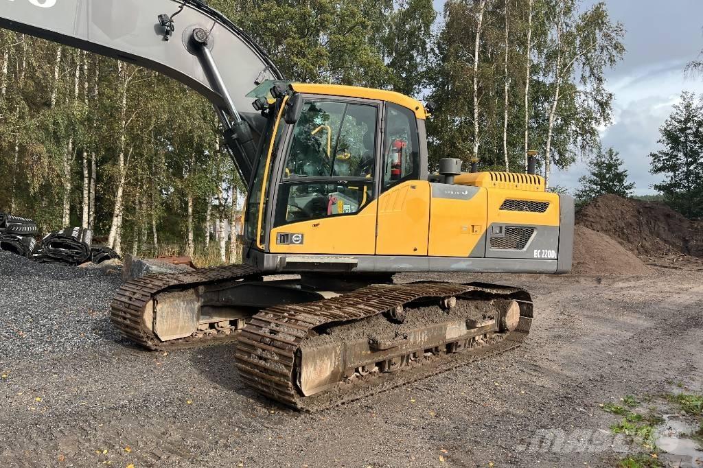 Volvo EC 220 DL Kāpurķēžu ekskavatori
