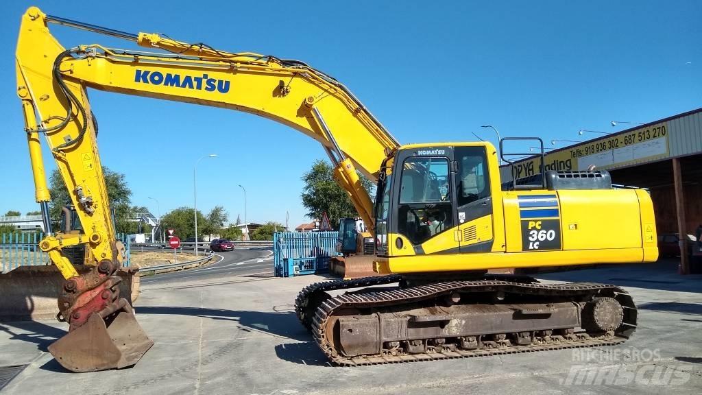 Komatsu PC360LC-10 Kāpurķēžu ekskavatori