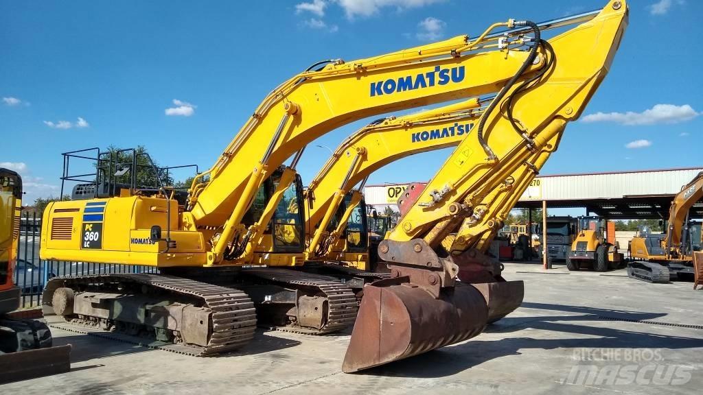 Komatsu PC360LC-10 Kāpurķēžu ekskavatori