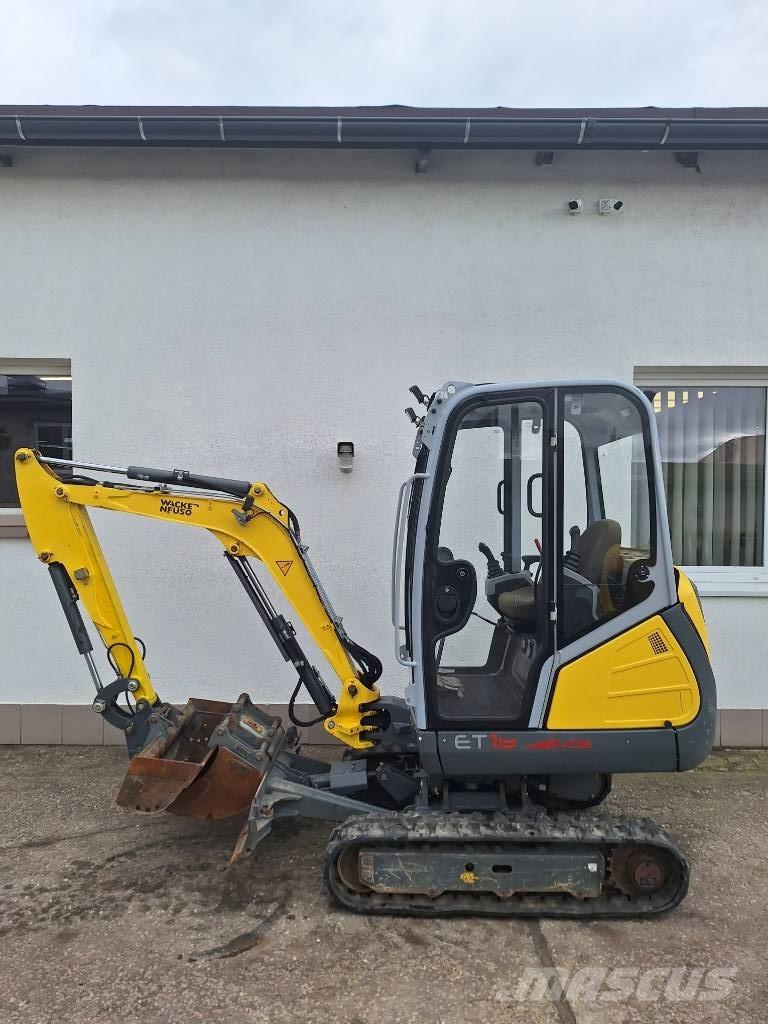 Wacker Neuson ET 18 Kāpurķēžu ekskavatori