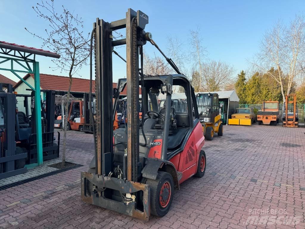 Linde H40D V-4156 Tehnika ar dīzeļa dzinēju