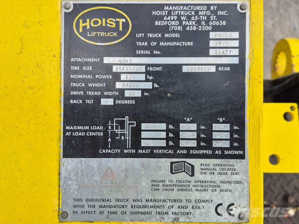 Hoist FKS 13 Autokrāvēji - citi