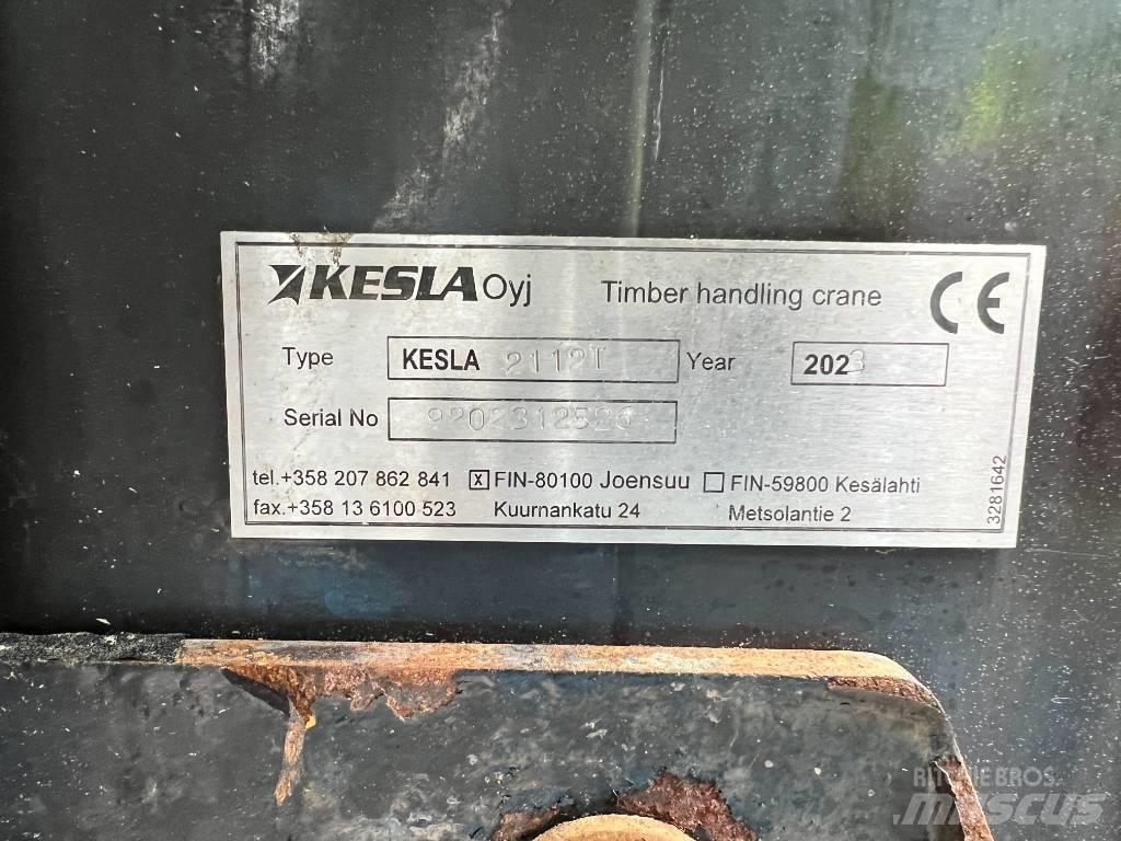 Kesla 2112T Kokmateriālu krāni