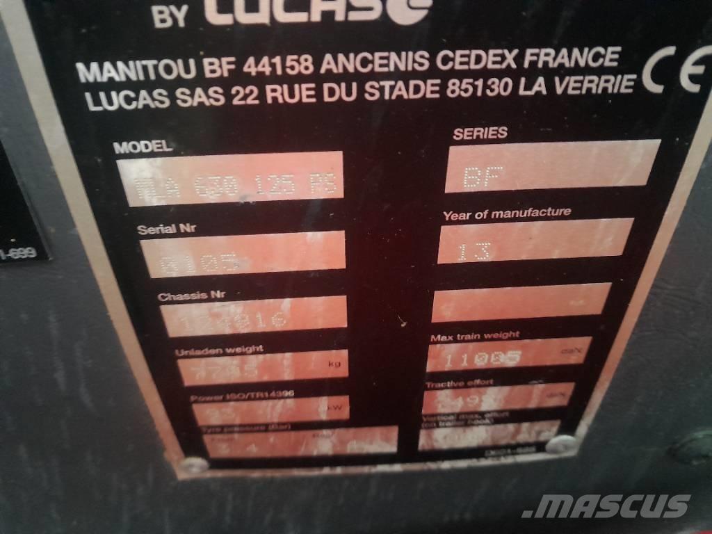 Manitou MLT630-125 Lauksaimniecības pacēlāji